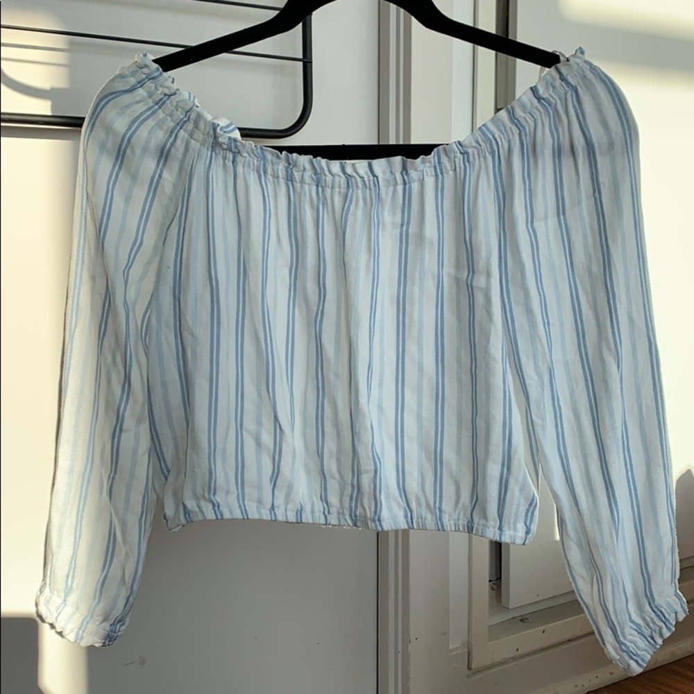 Off-The-Shoulder Crop Top